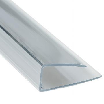 Profil policarbonat de capat U 8mm transparent / 2.1m de la URBANIX SRL