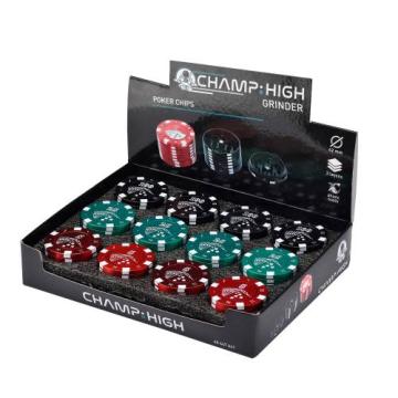 Grinder - Metal Poker Chips Champ 40 mm / 3 parti