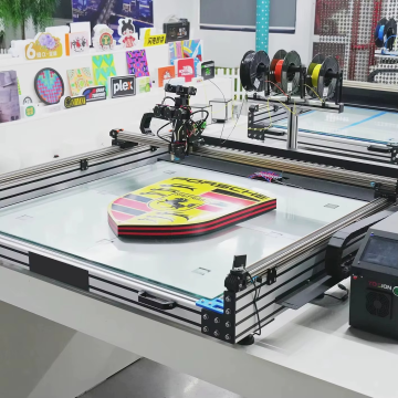 Printer 3D pentru litere volumetrice Sign AS120-Pro de la Z Spot Media Srl