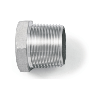 Dop filetat inox 1 1/2,DN40, AISI 316 - 4A, hexagonal, PN 10 de la Rodomar International Srl
