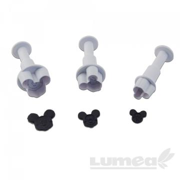 Set decupatoare Mickey, 3 bucati - Lumea de la Lumea Basmelor International Srl