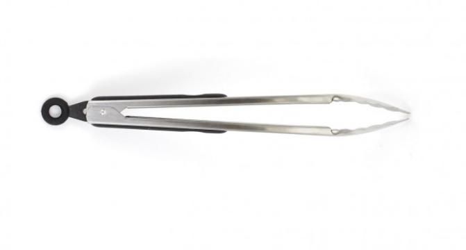 Cleste inox profesional 34 cm - maner antialunecare - HoReCa de la Ad Horeca Concept Srl