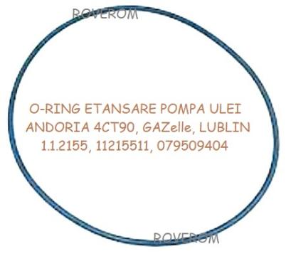 O-ring etansare pompa ulei Andoria 4CT90, Gazelle, Lublin