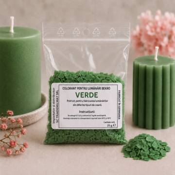 Colorant lumanari Bekro - verde