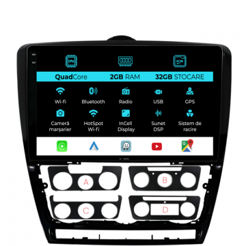 Navigatie dedicata Skoda Octavia 2 (2004-2013), 10Inch, 2Gb de la Nav Store