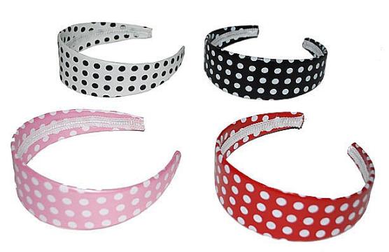 Bentita Disco rosie cu buline albe - 53645 de la Hobbyplanet Romania