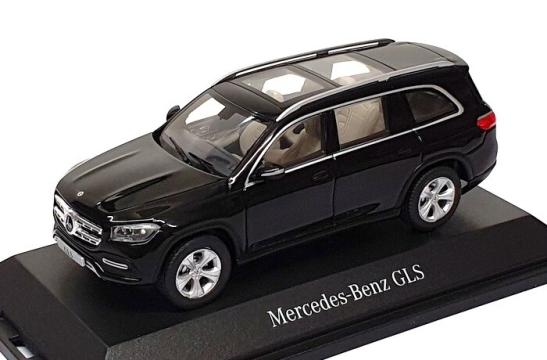 Macheta auto Mercedes SUV GLS X167 2019, negru obsidian