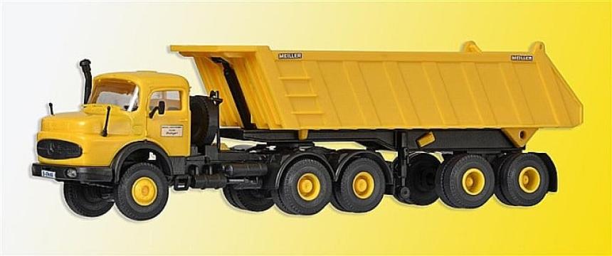 Macheta Camion MB semiremorca basculanta Meiller, Kibri Ho