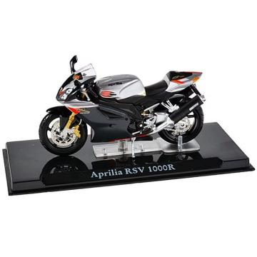 Macheta motocicleta Aprilia RSV1000R, scara 1:24, Atlas de la Hobbyplanet Romania