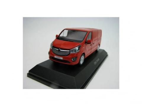 Macheta van Opel Vivaro B Sport L2 2018 rosu 1:43 iScale