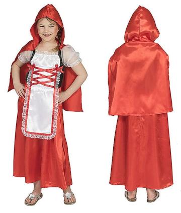 Costum Scufita Rosie cu pelerina cu gluga M140
