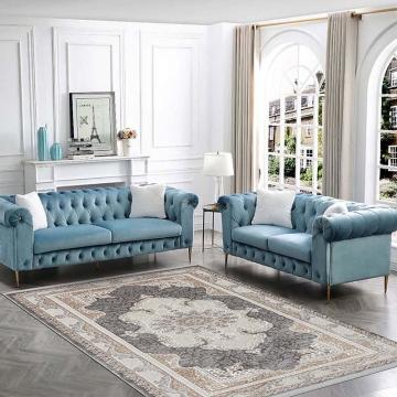 Covor Clasic Living Avangard 36945D Gri MoftX de la URBANIX SRL