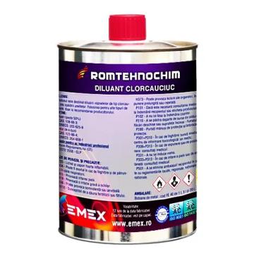 Diluant pentru vopsele clorcauciuc Emex de la Romtehnochim Srl