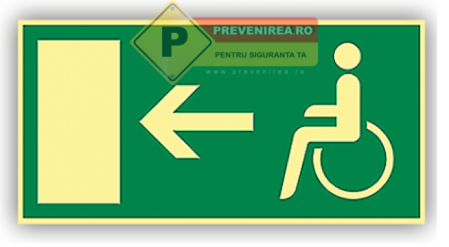 Semne de iesire pentru persoanele cu handicap de la Prevenirea Pentru Siguranta Ta G.I. Srl