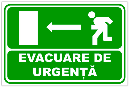 Indicator de salvare pentru evacuare de urgenta