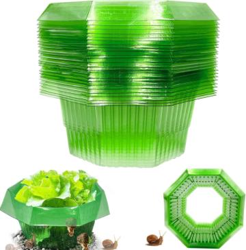 Gulere protectie salata impotriva melcilor, set 10 buc