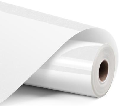Vinil termotransferabil cu sclipici - White - 30.5 x 90 cm