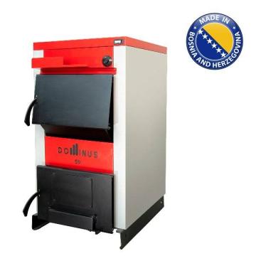 Cazan din otel pe combustibil solid Dominus 70kW de la Axa Industries Srl