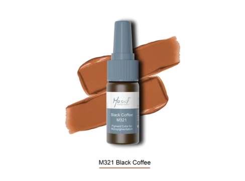 Pigment sprancene micropigmentare Mastor Black Coffee 15ml de la Visagistik