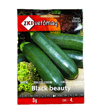Seminte dovlecel Black Beauty 3 gr, Zki