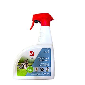 Repelent caini si pisici Vebi Vai Via Cani 750 ml spray