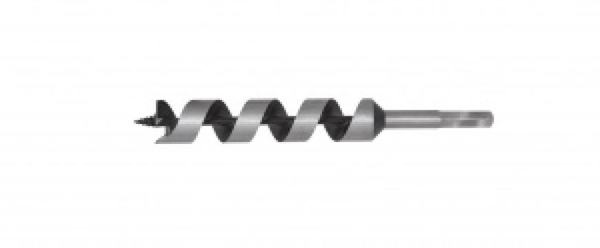 Burghiu lemn spiralat, 16x460mm de la URBANIX SRL