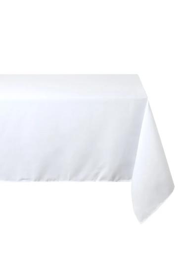 Fata de masa Nelson 145X200 cm, culoare alb, 100% poliester de la URBANIX SRL