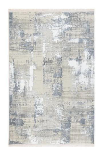 Covor living Nova Lux 53292B Gri / Alb MoftX de la URBANIX SRL
