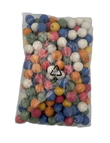 Jucarie Set 200 bile colorate usoare din bumbac Riethmuller de la Hobbyplanet Romania