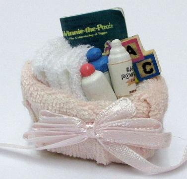 Miniaturi colectionari papusi Set baie cadou bebelus