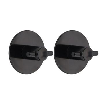 Carlig x2 rotund - negru