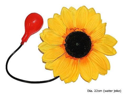 Accesoriu party Stropitoare cu apa - floarea soarelui