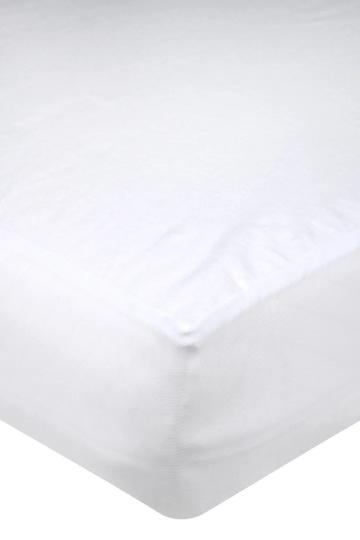Protectie saltea Carlyn 180x200 cm, culoare alb de la URBANIX SRL