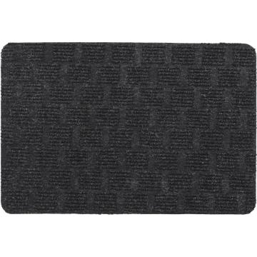 Covor intrare 40x60 cm - Zoe negru 100% polyester MoftX