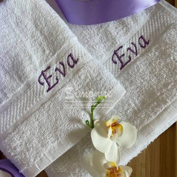 Set cadou prosoape personalizate cu nume de la Simonne
