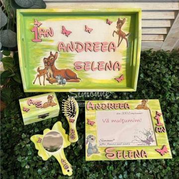 Set tavita mot turta personalizat, Povestea lui Bambi