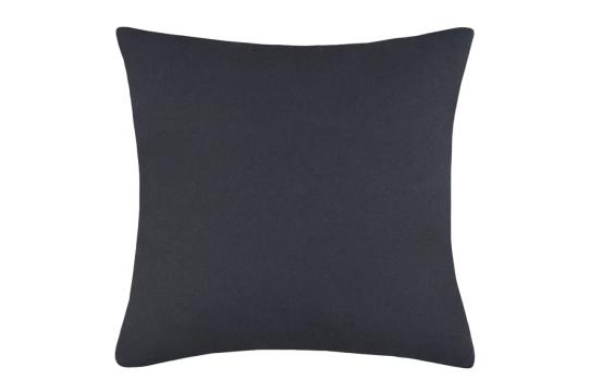 Perna decorativa Duo 40X40 cm, culoare antracit, 100% bumbac de la URBANIX SRL