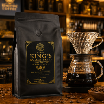 Cafea King's Golden Blend de la Kingstone Commerce S.R.L.