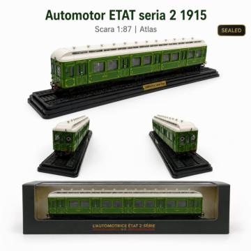 Macheta Automotor ETAT 2 1915, scara 1:87, Atlas verde de la Hobbyplanet Romania