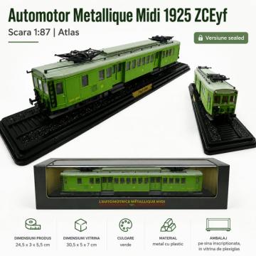 Macheta automotor Metallique Midi 1925 ZCEyf, scara 1:87 de la Hobbyplanet Romania