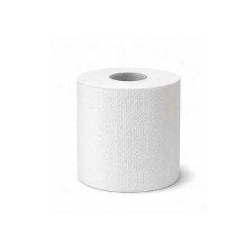 Hartie igienica alba gofrata, 2 straturi, 112 m de la Sanito Distribution Srl