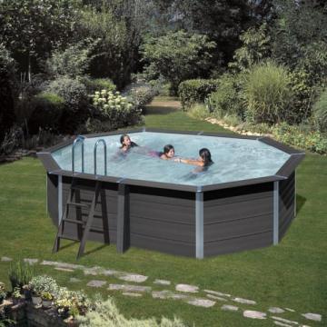 Set piscina compozit Avantgarde Gre ovala 524 x 386 x H 124
